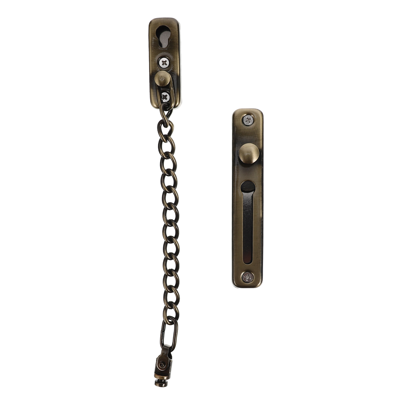Security Chain Door - Punch Free Door Chain Lock Stainless
