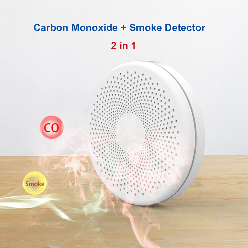 2 in 1 Version WiFi Tuya Smart - Smoke Detector Interconnected incelemesi ve fiyatı
