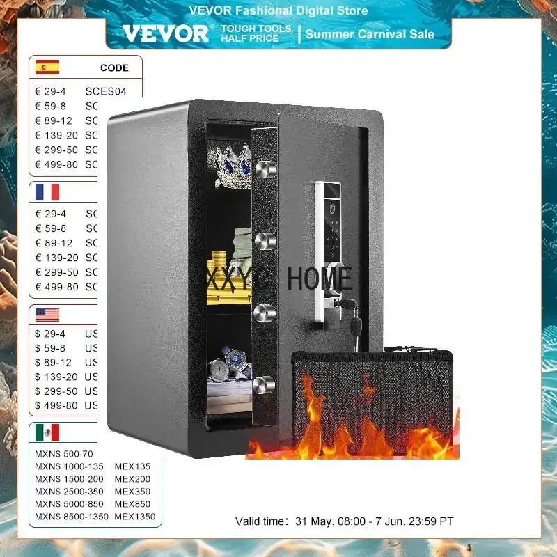 Electric Safe 2.2/1.8 Cubic Fe - Fire Safe Document incelemesi ve fiyatı