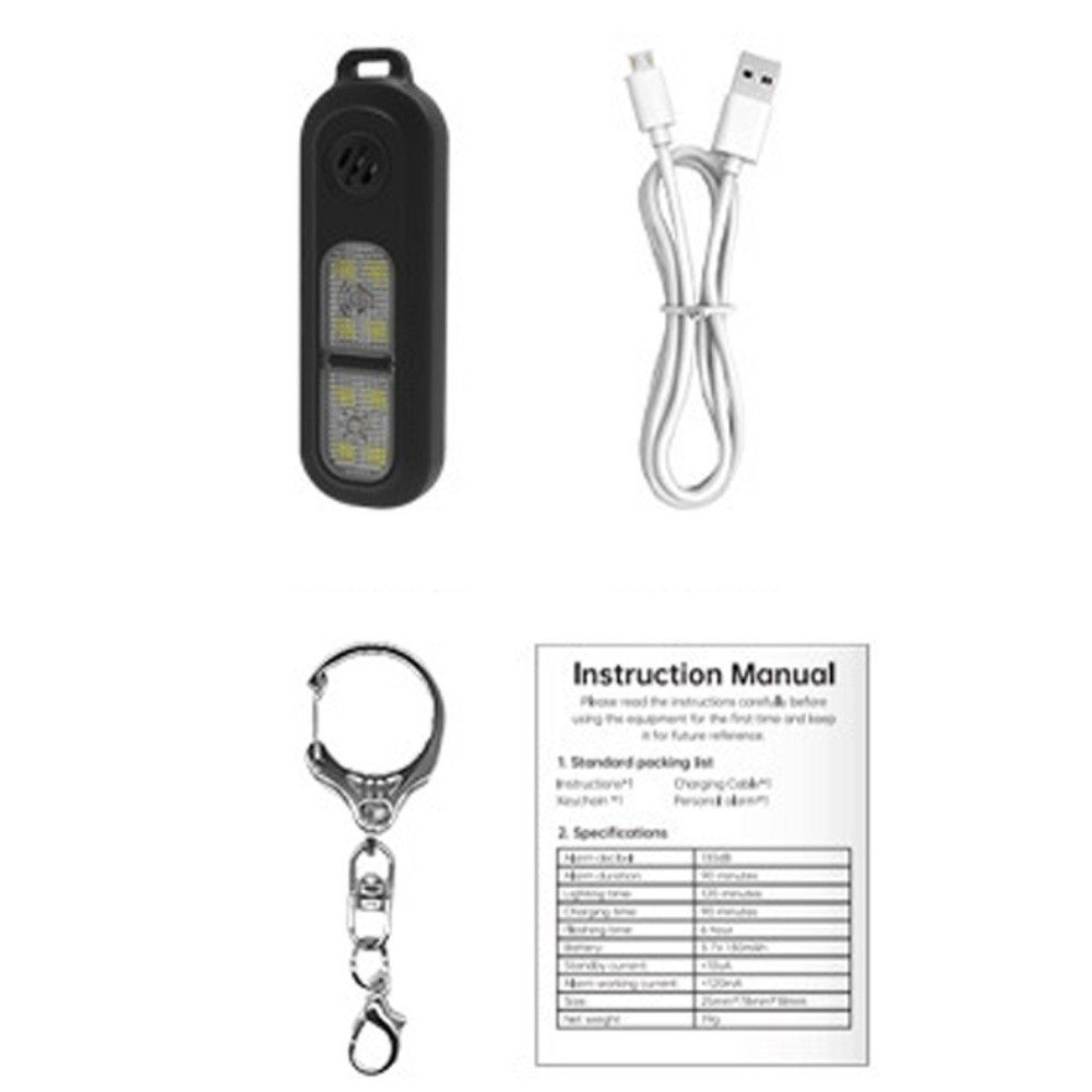 Hollarm Rechargeable Keychain  - Personal Alarm Keychain incelemesi ve fiyatı