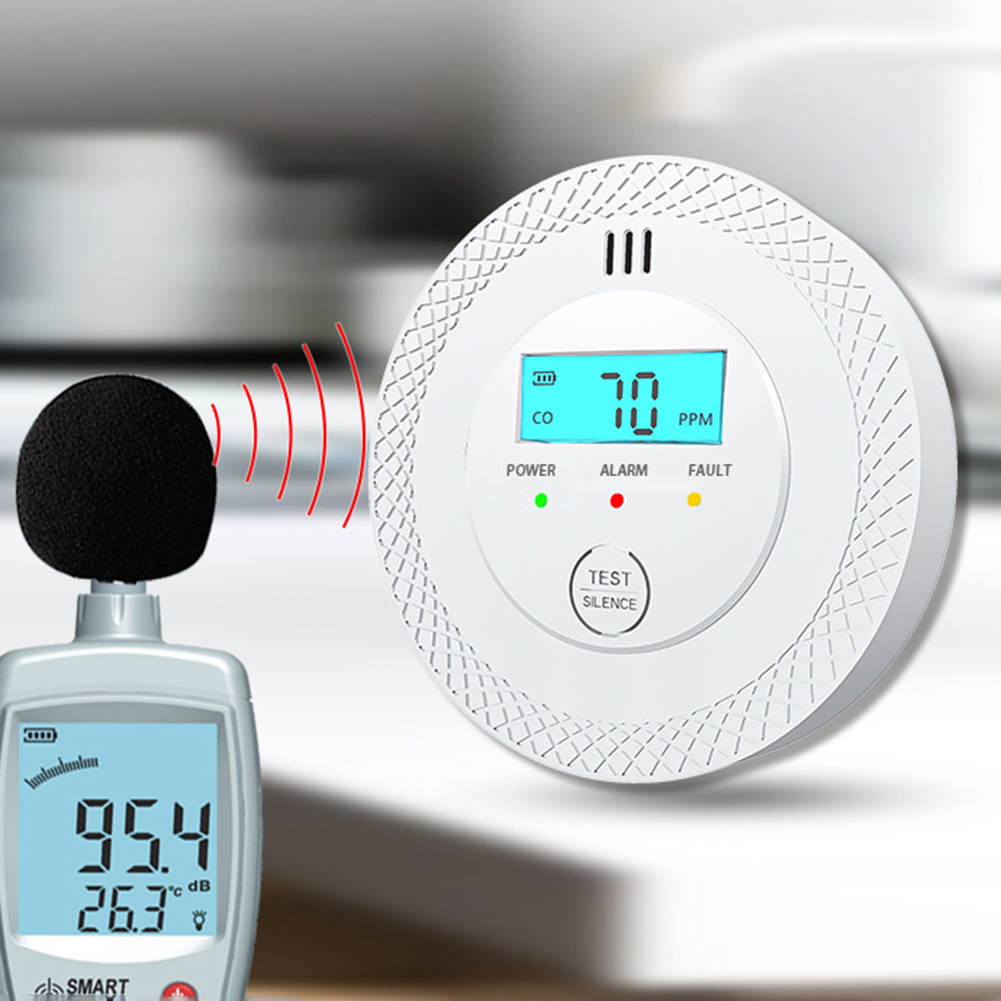 1-5PCS Carbon Monoxide Alarm D - Smoke Detector Interconnected incelemesi ve fiyatı