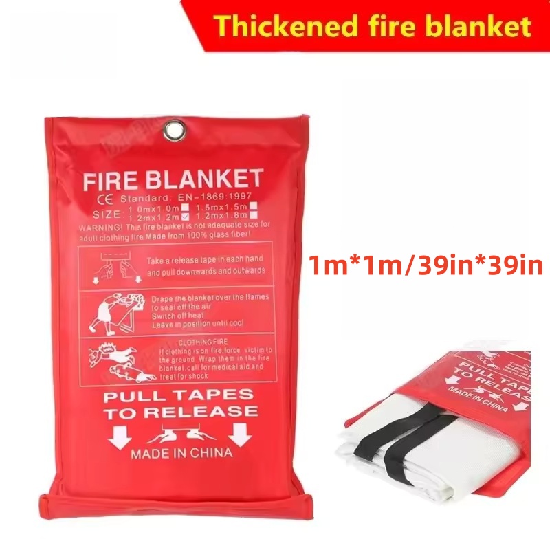 1mx1m Fire Blanket Emergency E - Fire Blanket Kitchen incelemesi ve fiyatı