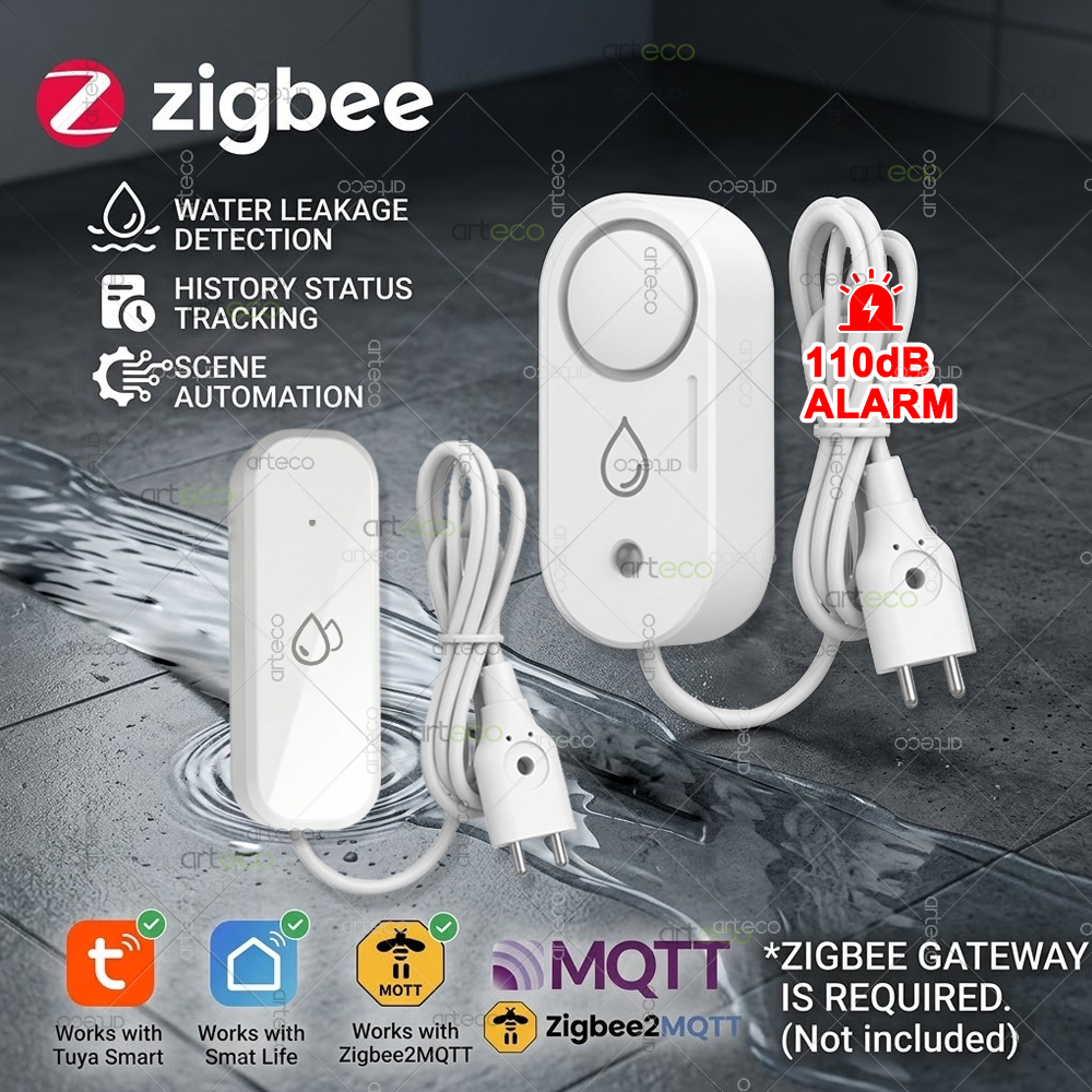Zigbee Water Leak Sensor Flood - Water Alarm Sensor incelemesi ve fiyatı