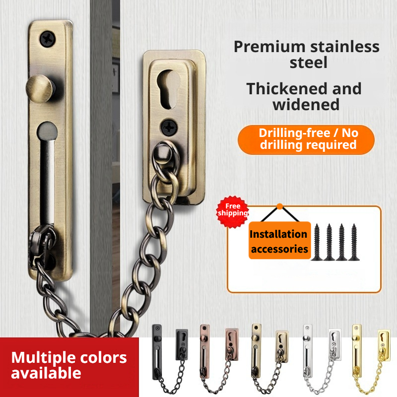 Heavy-Duty Polished Press Latc - Security Chain Door incelemesi ve fiyatı
