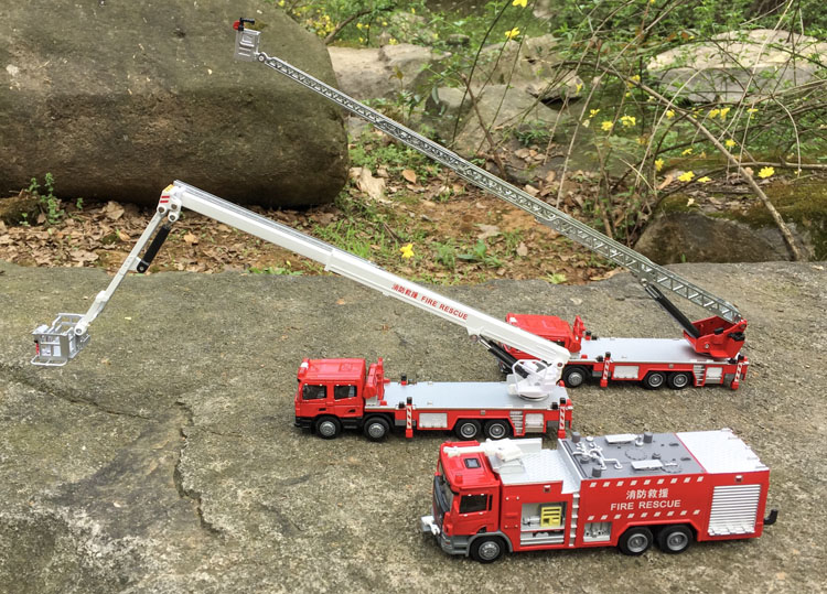 1:50 alloy engineering vehicle - Fire Escape Ladder incelemesi ve fiyatı