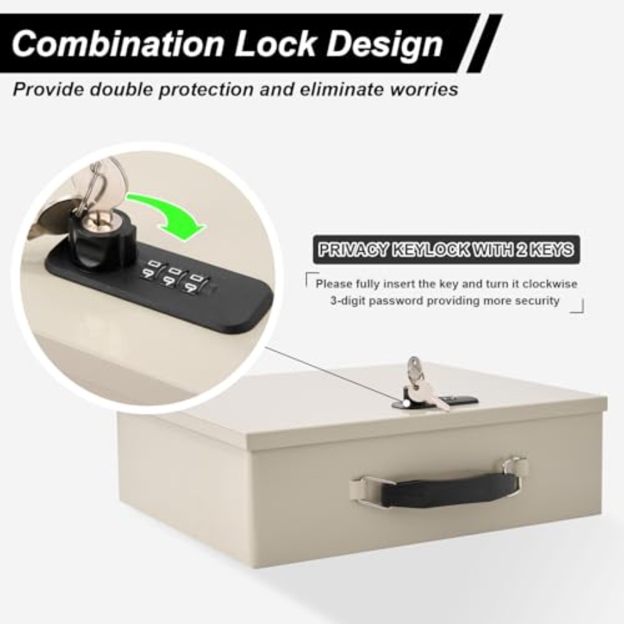 Fireproof Document Box with Ke - Fire Safe Document incelemesi ve fiyatı