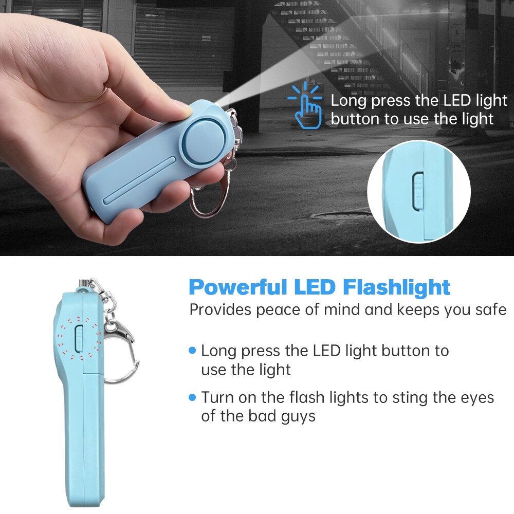 Personal Security Alarm Self D - Personal Alarm Keychain incelemesi ve fiyatı