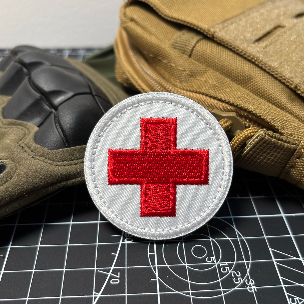 First Aid Red Cross Round Patc - First Aid Bag Kit incelemesi ve fiyatı
