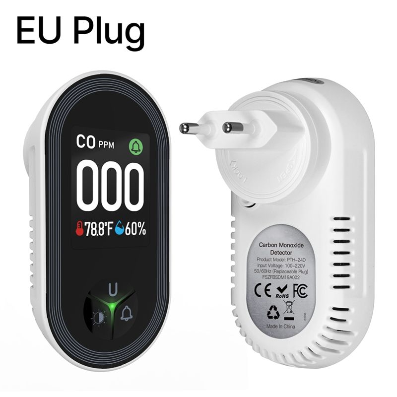 Built-In CO Monitor Alarm Soun - Co Detector Plug incelemesi ve fiyatı