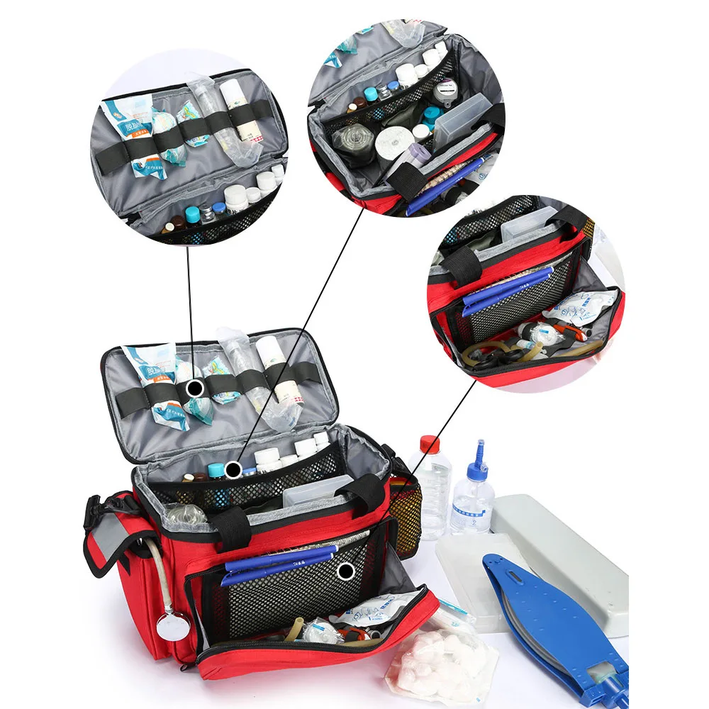 Portable Outdoor First Aid Kit - First Aid Bag Kit incelemesi ve fiyatı