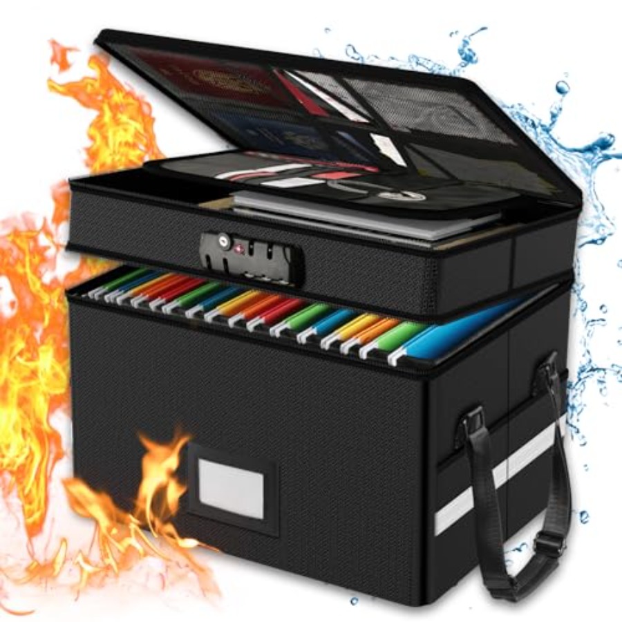 Fireproof Document Box with Lo - Fire Safe Document incelemesi ve fiyatı