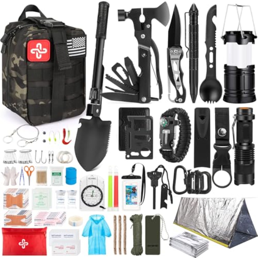 Survival Kit, 250Pcs Survival  - First Aid Bag Kit incelemesi ve fiyatı