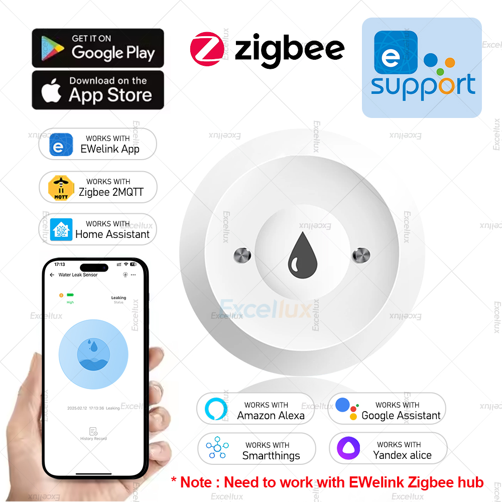 Ewelink Zigbee 3.0 Water Senso - Water Alarm Sensor incelemesi ve fiyatı