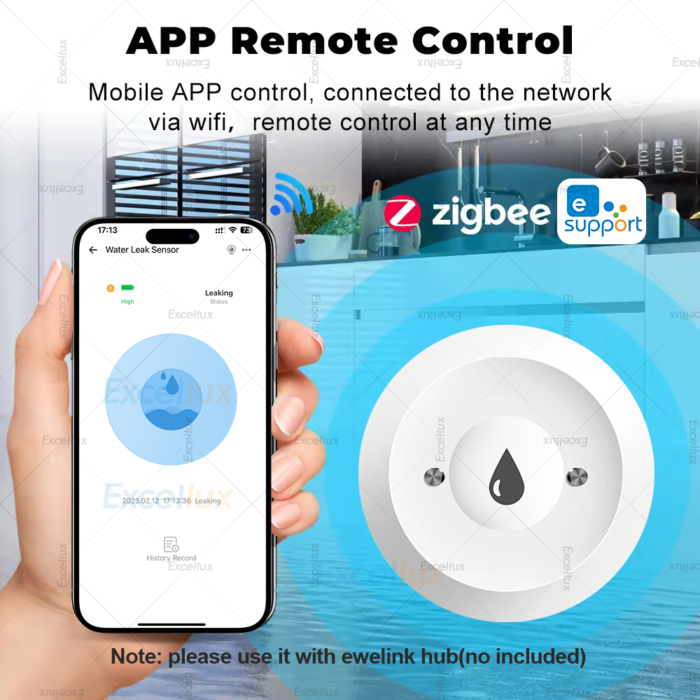 Ewelink Zigbee 3.0 Water Senso - Water Alarm Sensor incelemesi ve fiyatı