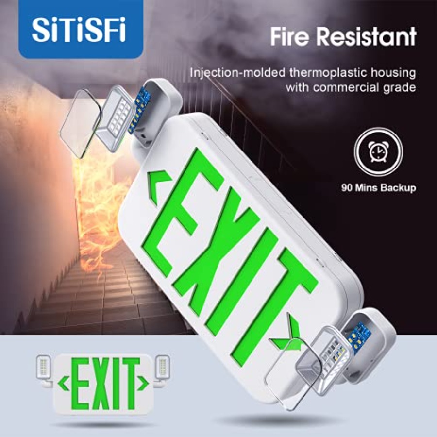 Led Combo Emergency Exit Sign  - Emergency Exit Sign incelemesi ve fiyatı
