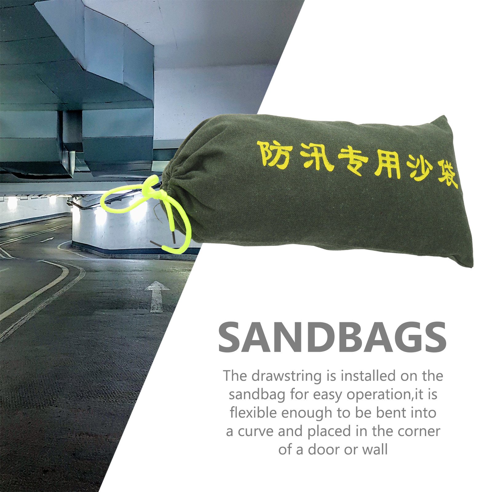 3pcs Empty Sandbag For Flood B - Flood Barrier Bag incelemesi ve fiyatı