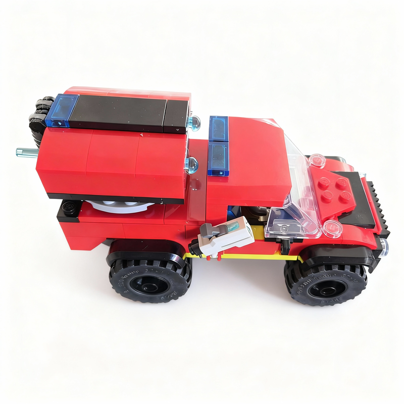 168pcs MOC City Fire Modified  - Fire Extinguisher Small incelemesi ve fiyatı