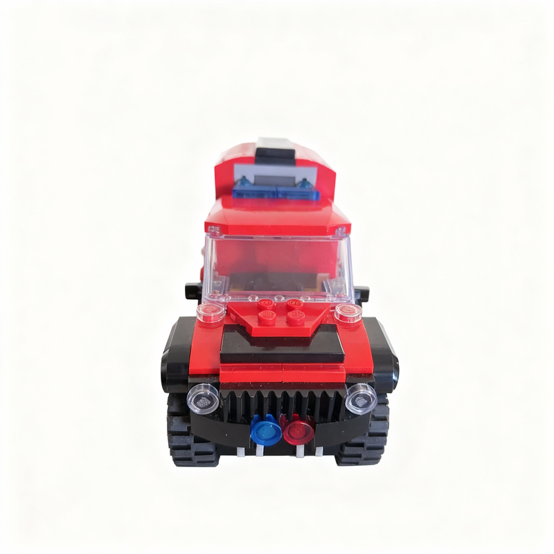168pcs MOC City Fire Modified  - Fire Extinguisher Small incelemesi ve fiyatı