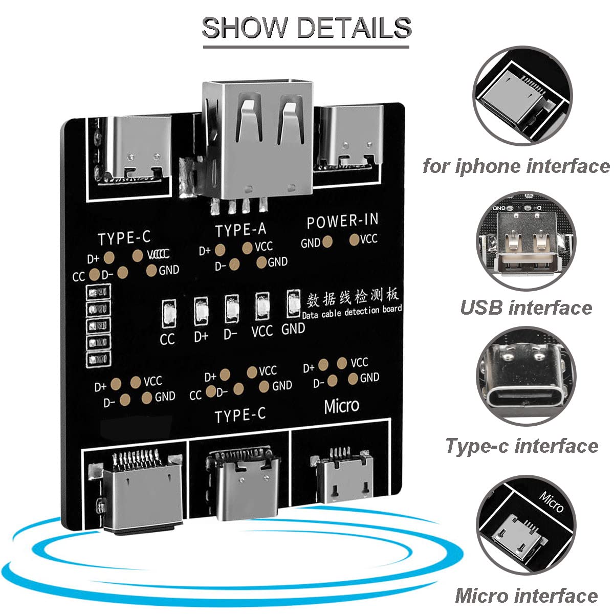 DT3 Data Cable Detection Board - Co Detector Plug incelemesi ve fiyatı