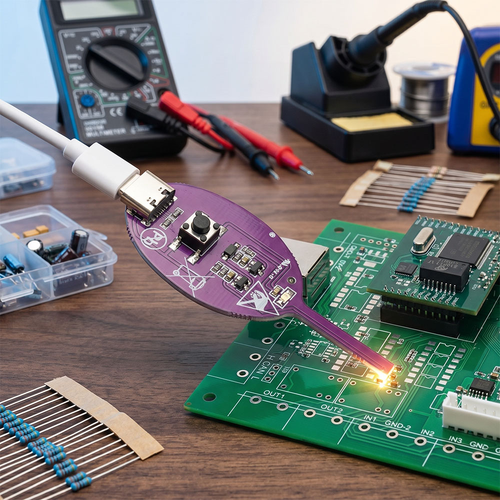 Inductance Tester Motherboard  - Co Detector Plug incelemesi ve fiyatı