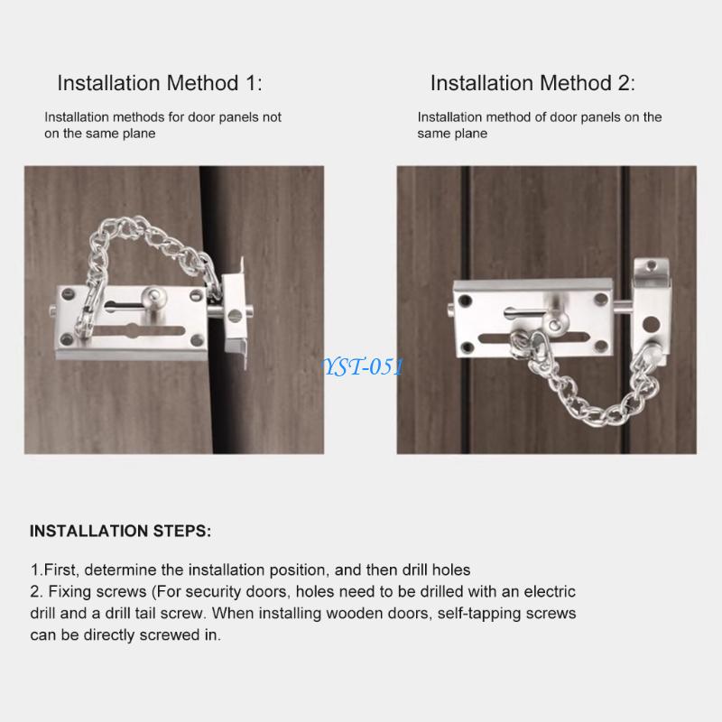 E15A Corrosions Resistant Stee - Security Chain Door incelemesi ve fiyatı