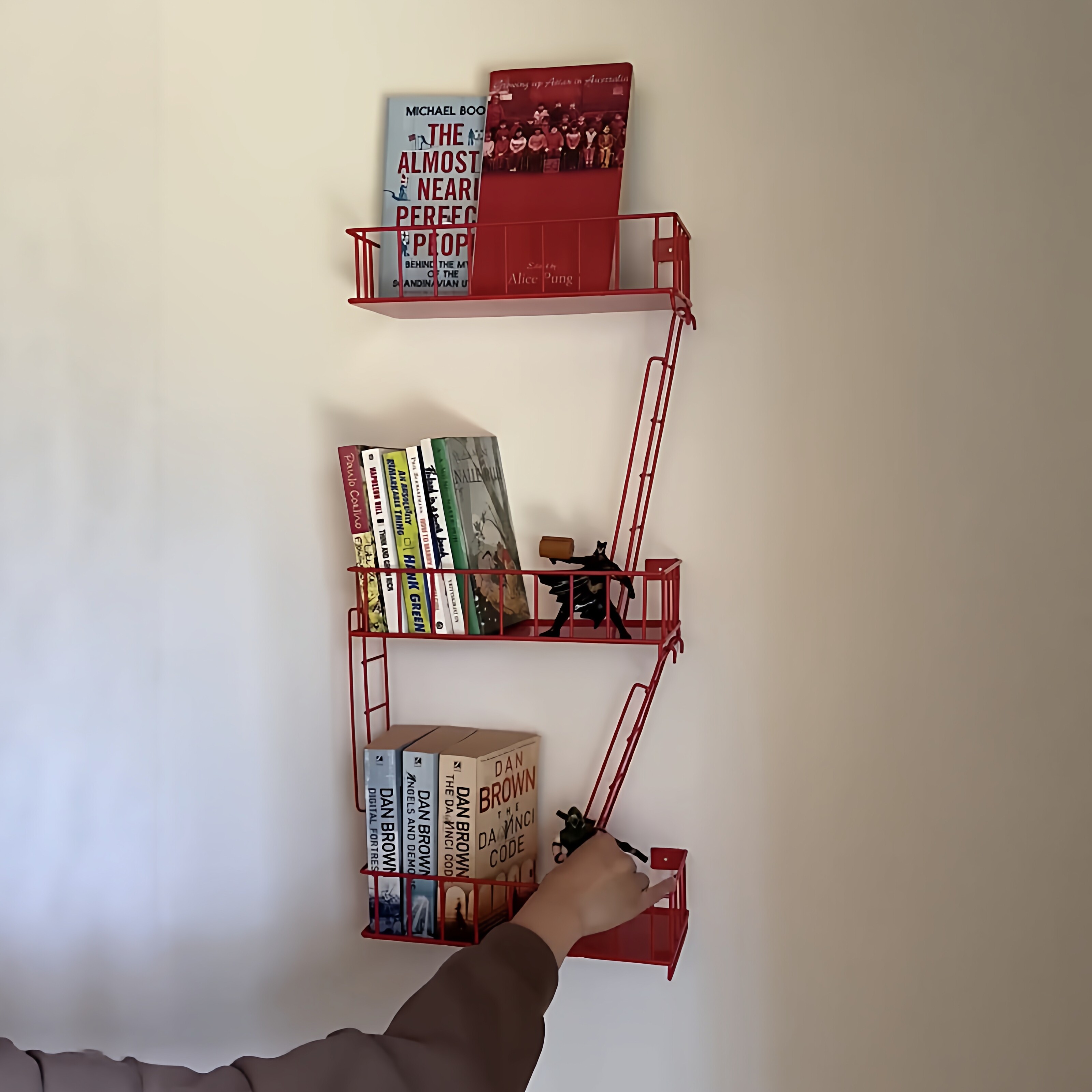 Fire Escape Wall Shelf, 3-Tier - Fire Escape Ladder incelemesi ve fiyatı