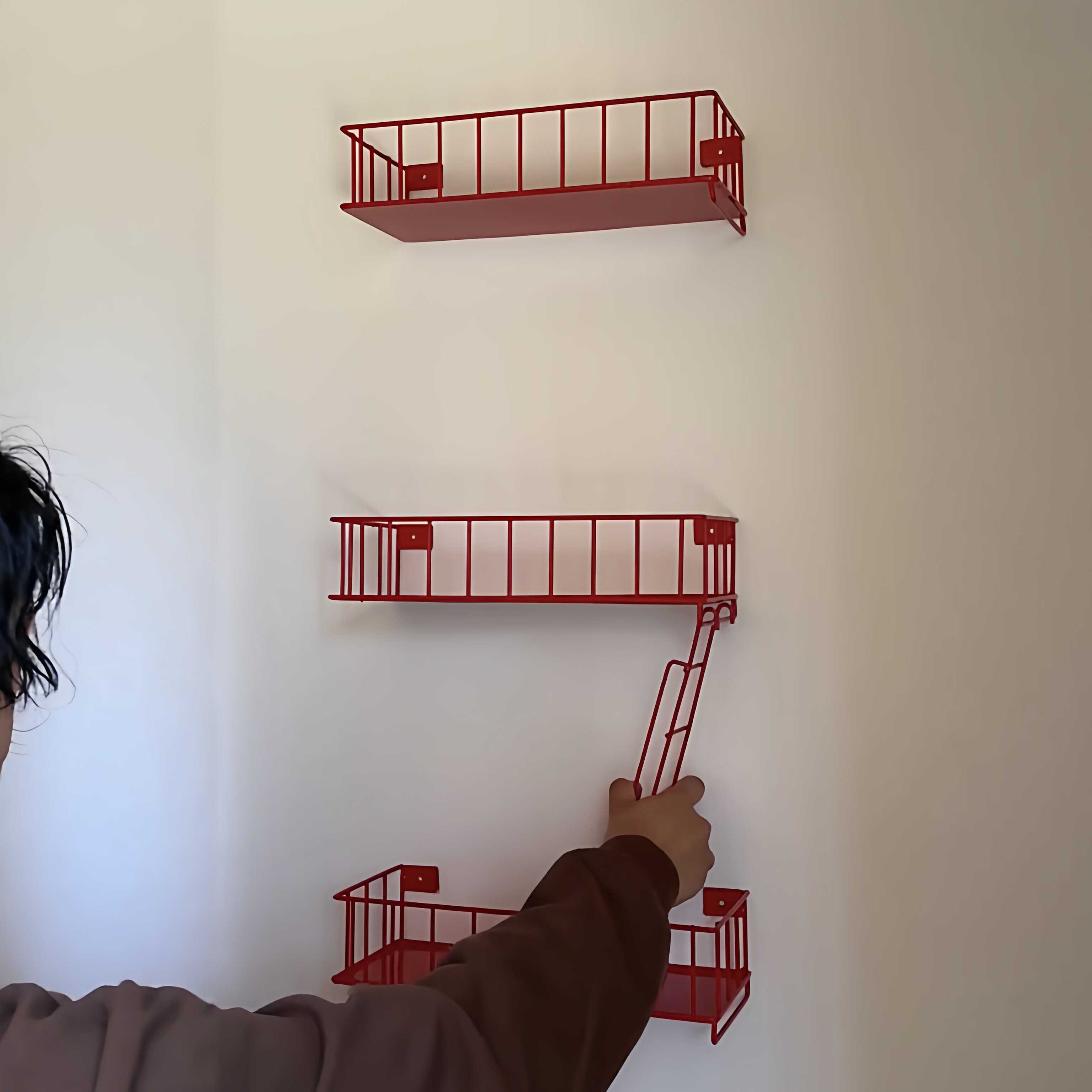 Fire Escape Wall Shelf, 3-Tier - Fire Escape Ladder incelemesi ve fiyatı