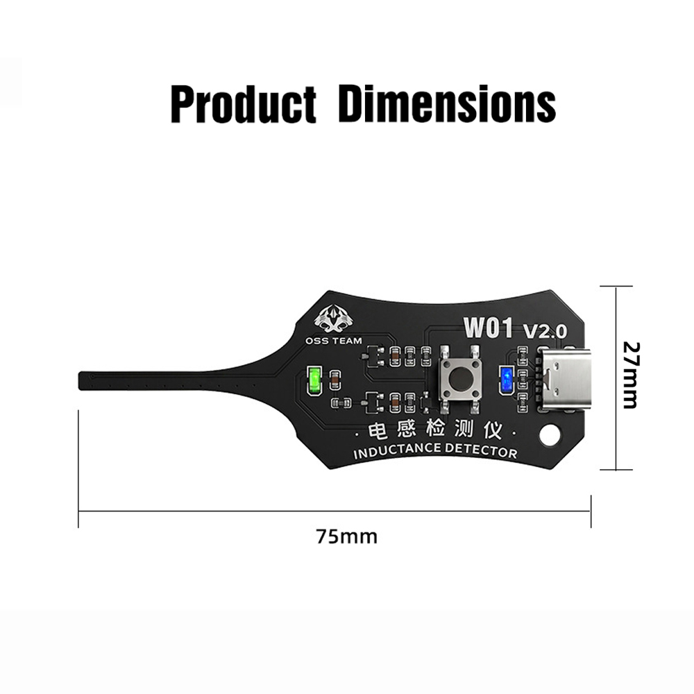W01 Inductor Detector Tool Mot - Co Detector Plug incelemesi ve fiyatı