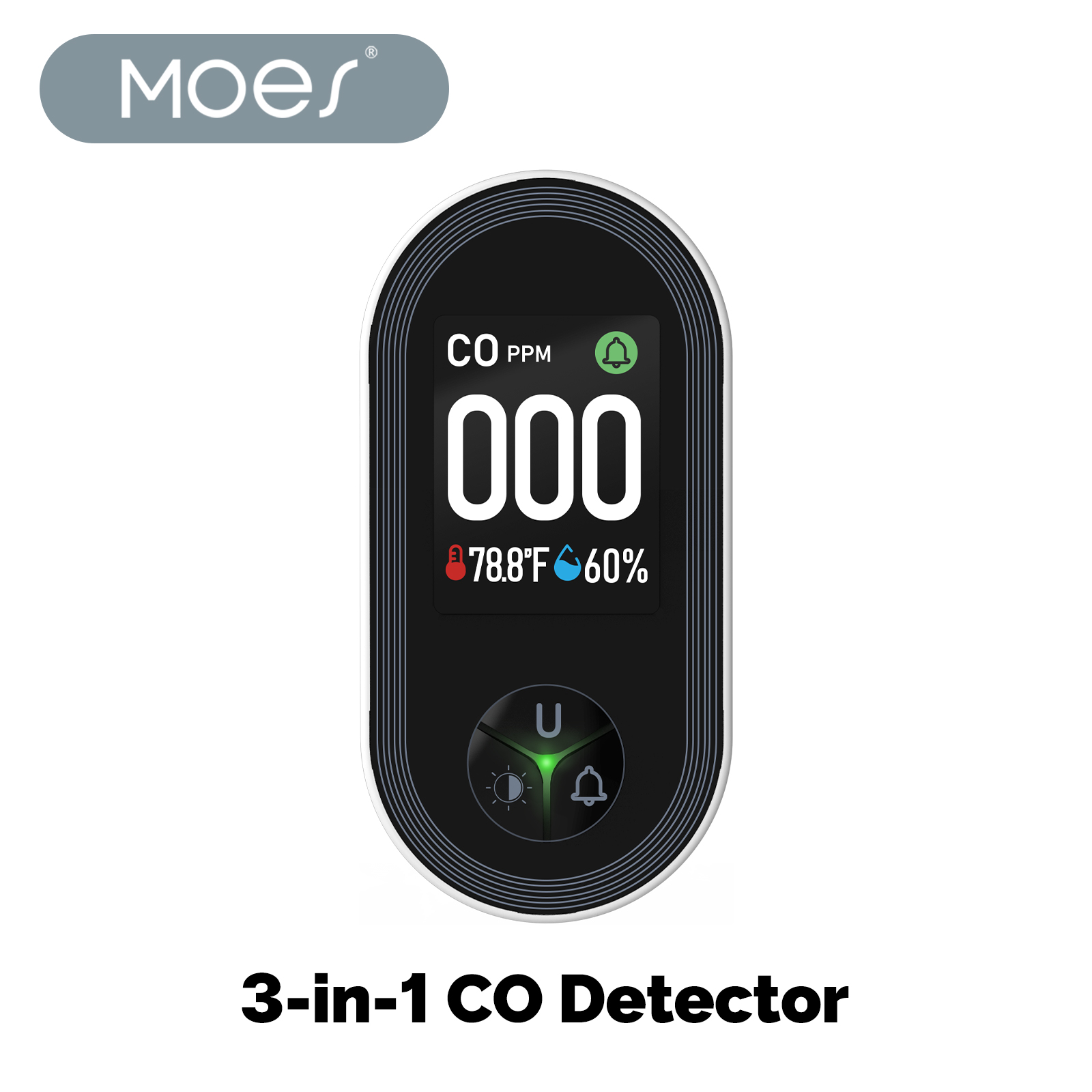 MOES 3in1 Carbon Monoxide Dete - Co Detector Plug incelemesi ve fiyatı