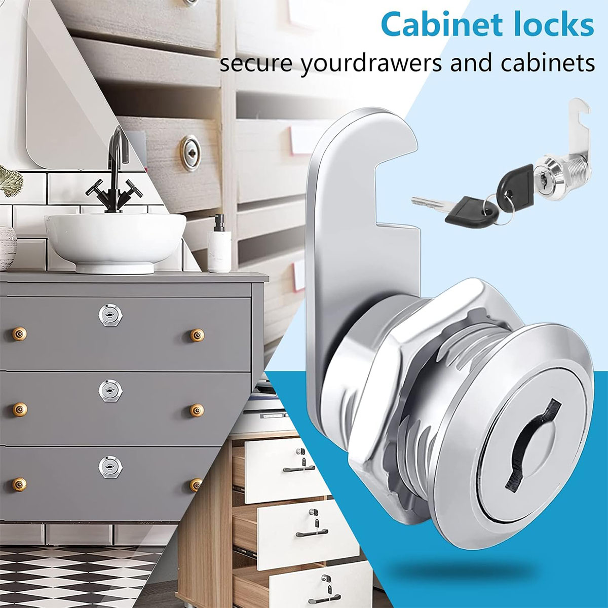 Single Unlock Set,1 Pack Keyed - Medicine Cabinet Lock incelemesi ve fiyatı