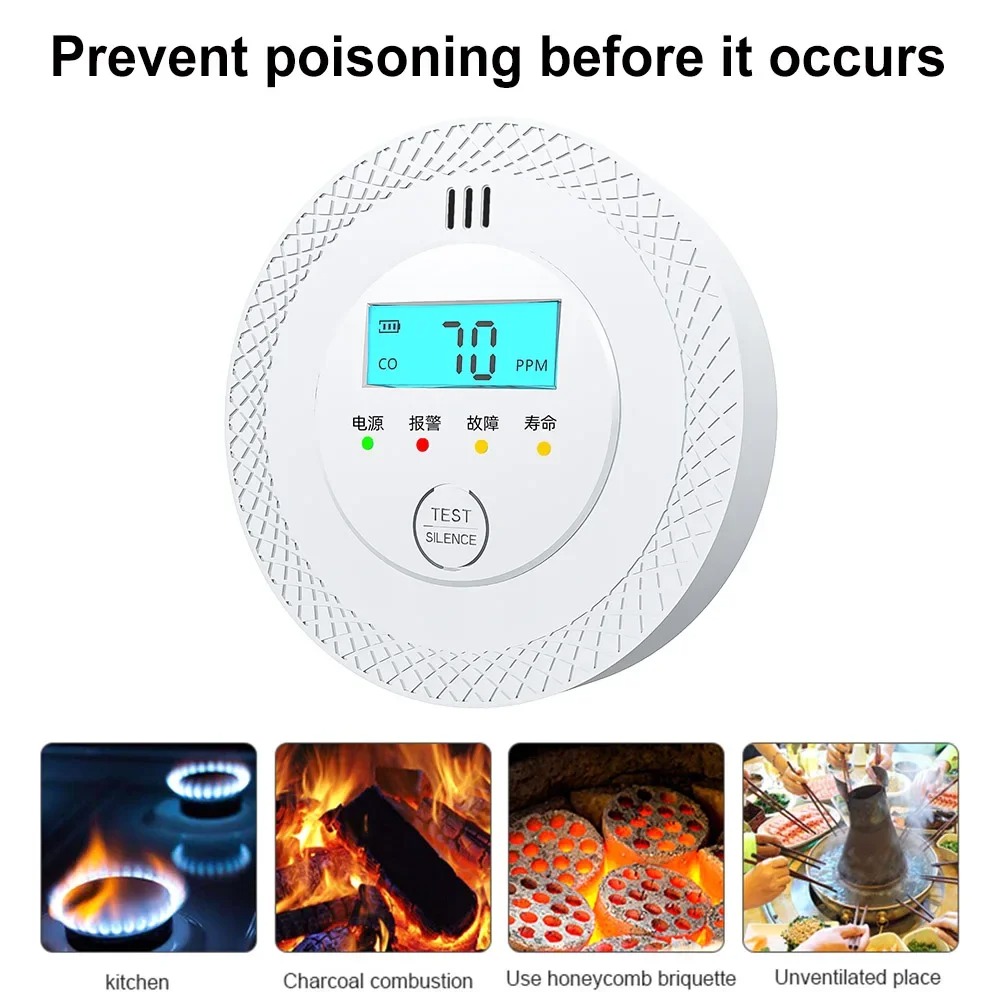 Carbon Monoxide Alarm Detector - Smoke Detector Interconnected incelemesi ve fiyatı