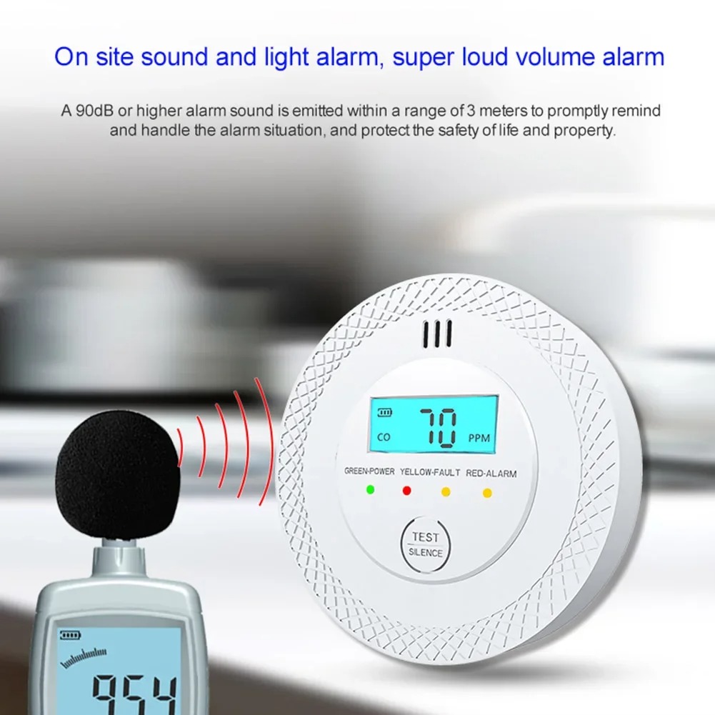 Carbon Monoxide Alarm Detector - Smoke Detector Interconnected incelemesi ve fiyatı