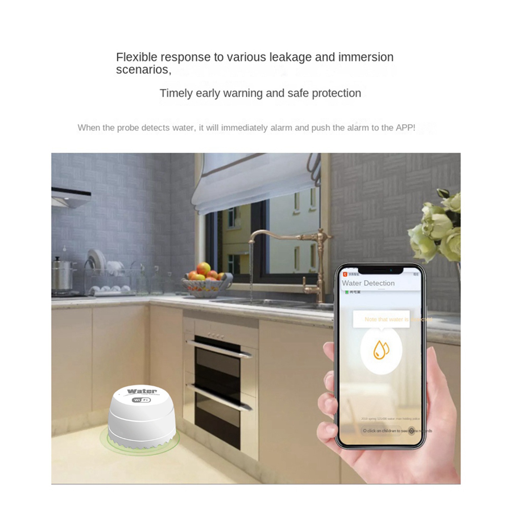 ABKW-3X Wifi Crow Smart Water  - Water Alarm Sensor incelemesi ve fiyatı
