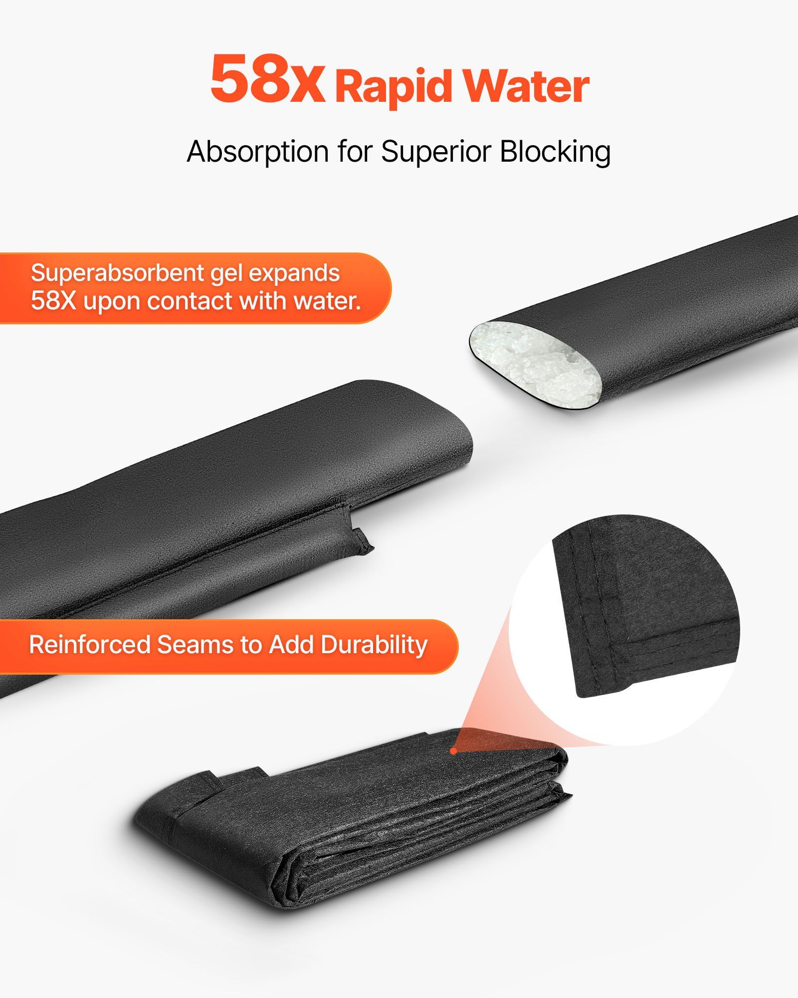 Flood Barrier, 8 Pack, 10 x 0. - Flood Barrier Bag incelemesi ve fiyatı