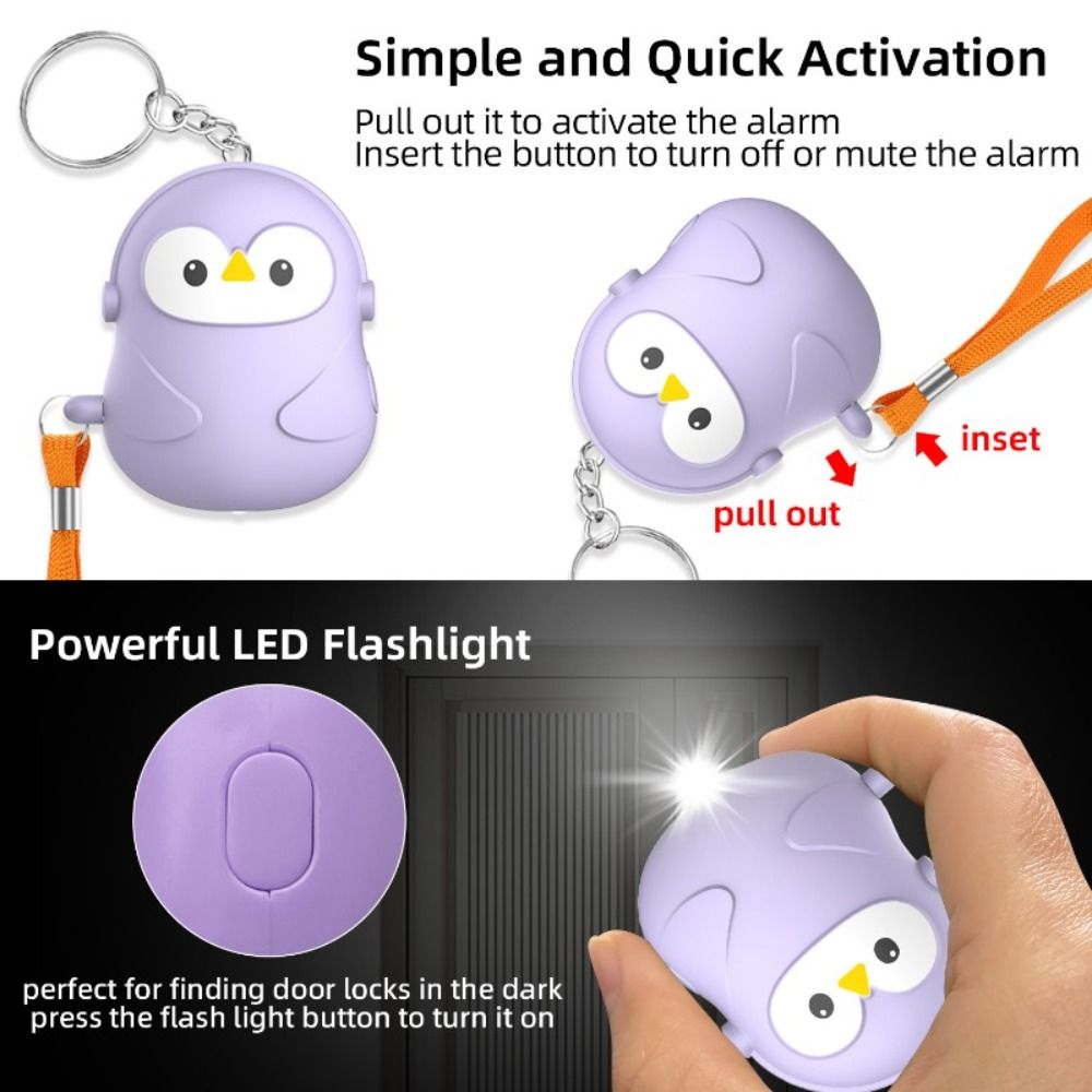 New 130dB Personal Self Defens - Personal Alarm Keychain incelemesi ve fiyatı
