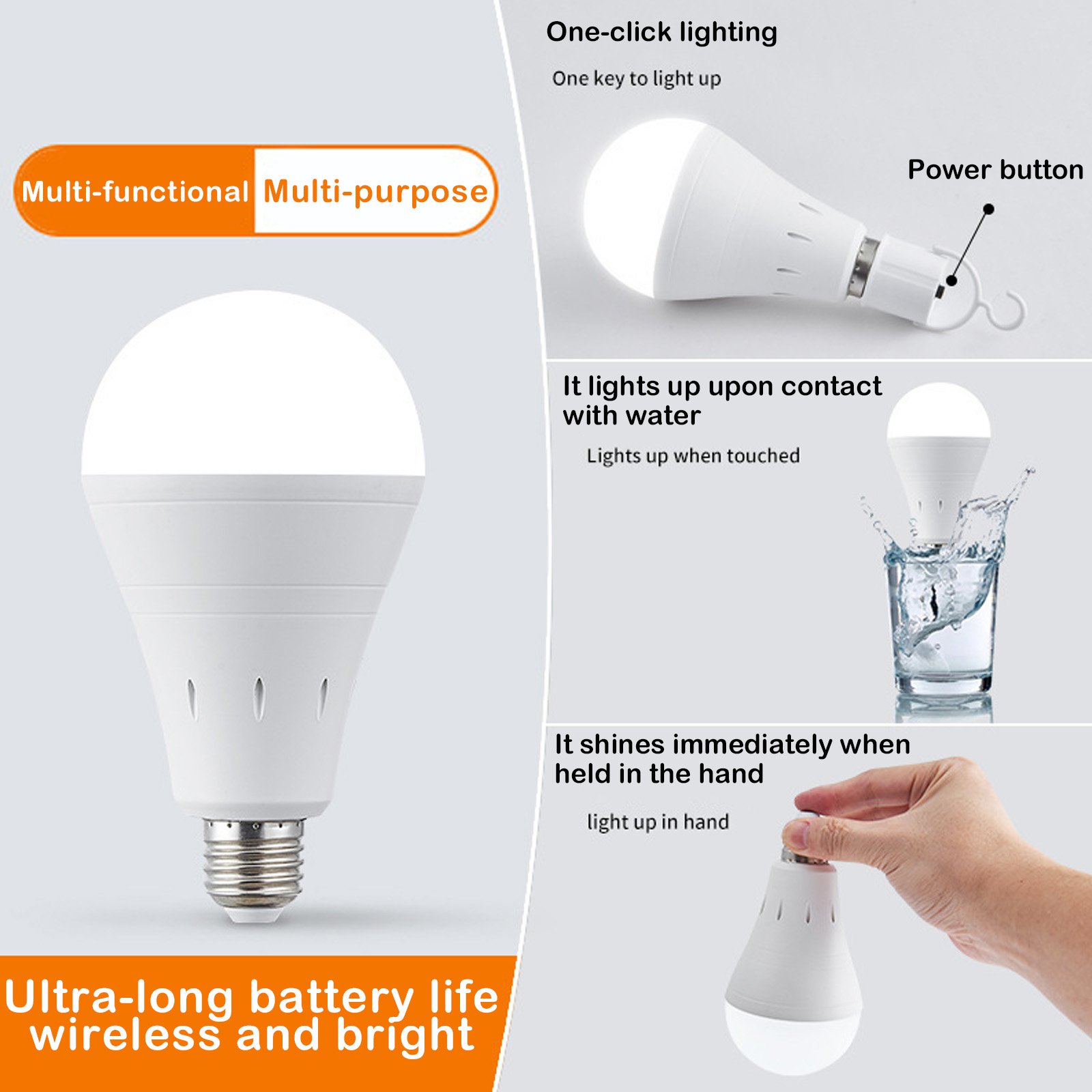 12W Rechargeable LED Emergency - Power Outage Light incelemesi ve fiyatı