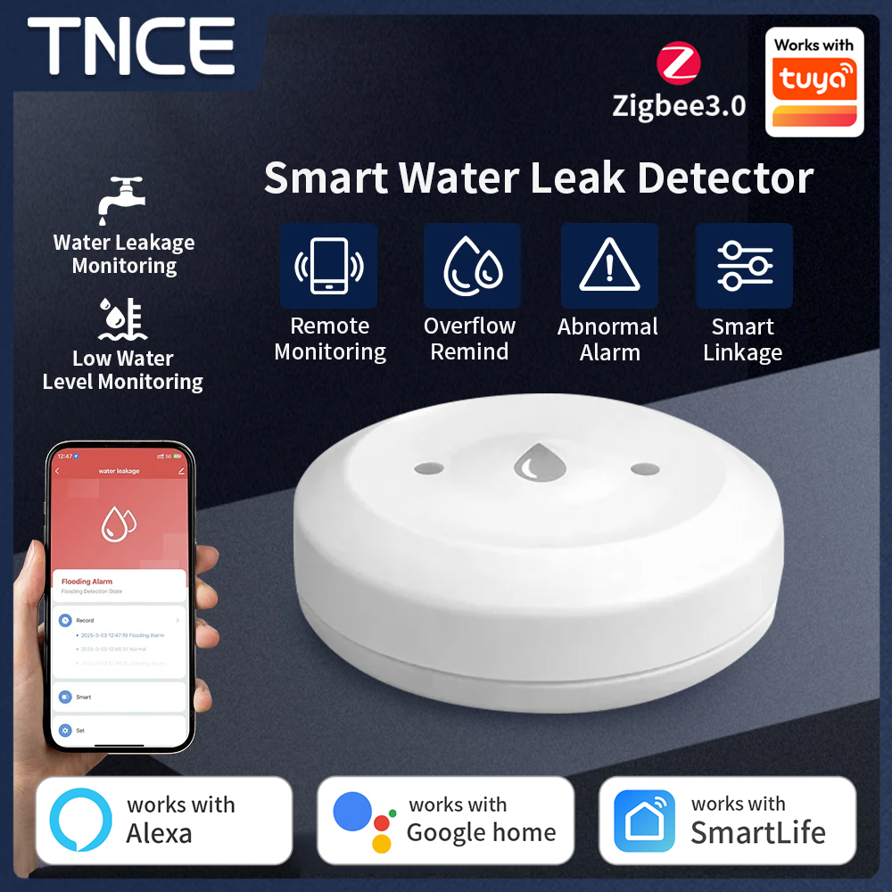 TNCE ZigBee3.0 Tuya Smart Wate - Water Alarm Sensor incelemesi ve fiyatı