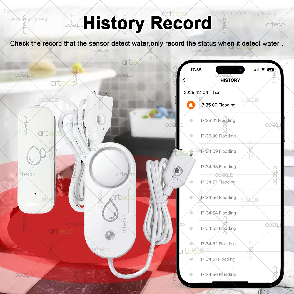 Zigbee Water Leakage Sensor Fl - Water Alarm Sensor incelemesi ve fiyatı