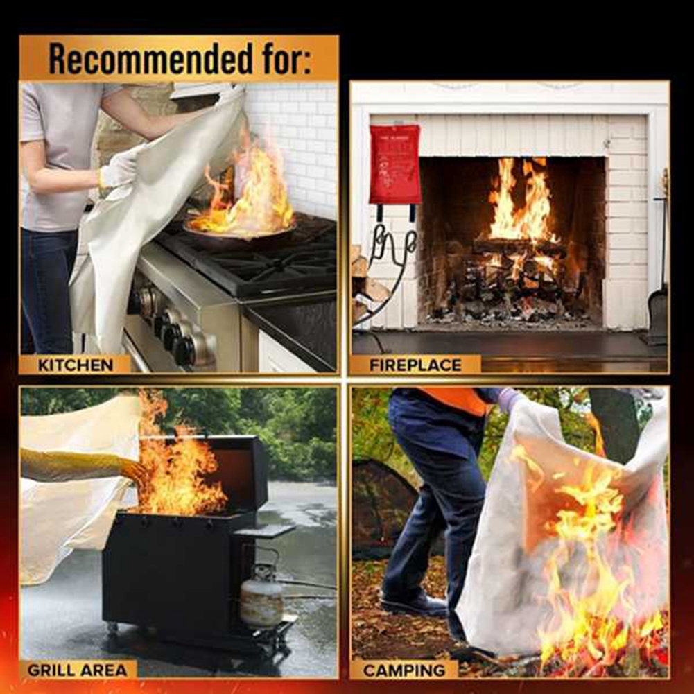 AED2-Emergency Fire Blanket, F - Fire Blanket Kitchen incelemesi ve fiyatı