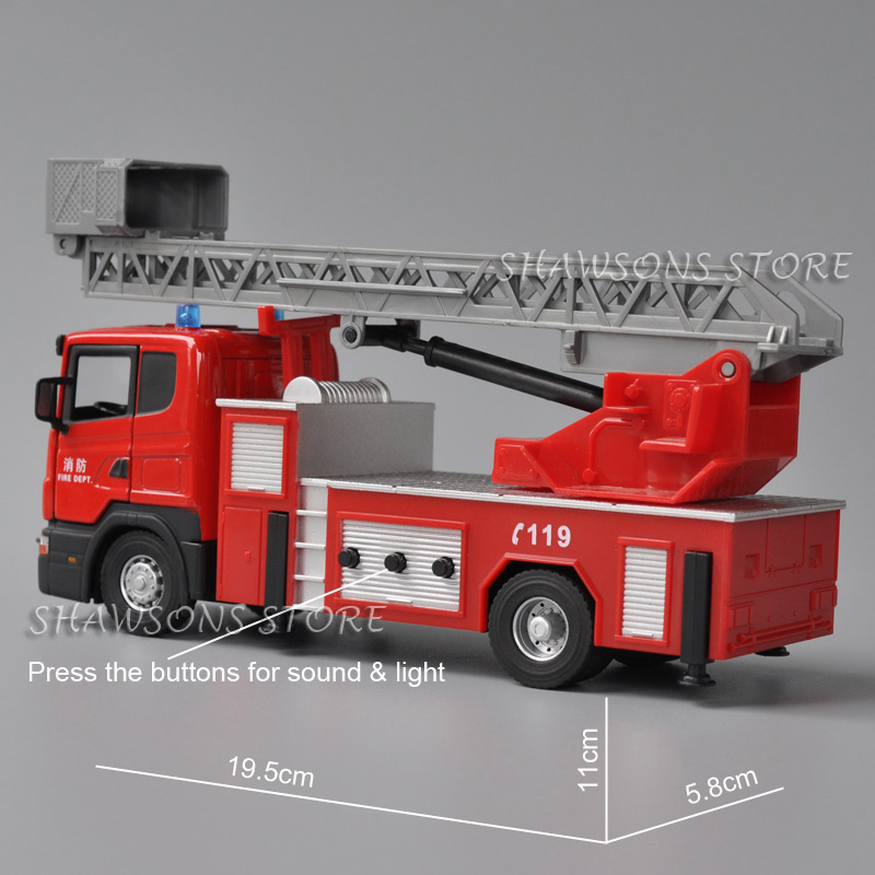 1:43 Scale Diecast Vehicle Mod - Fire Escape Ladder incelemesi ve fiyatı