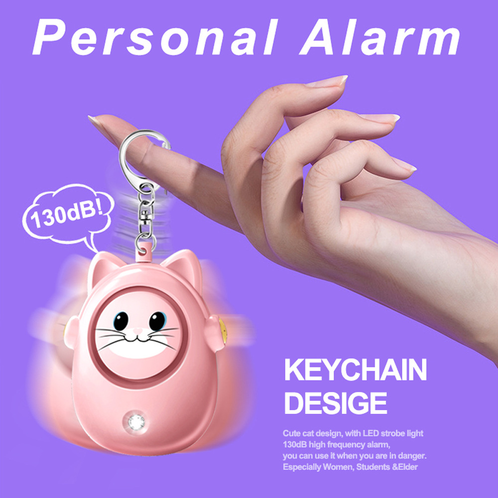 H8 2024 New Cute Cat Personal  - Personal Alarm Keychain incelemesi ve fiyatı