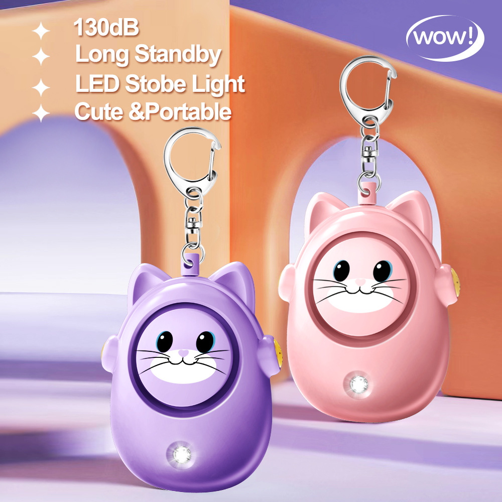 H8 2024 New Cute Cat Personal  - Personal Alarm Keychain incelemesi ve fiyatı