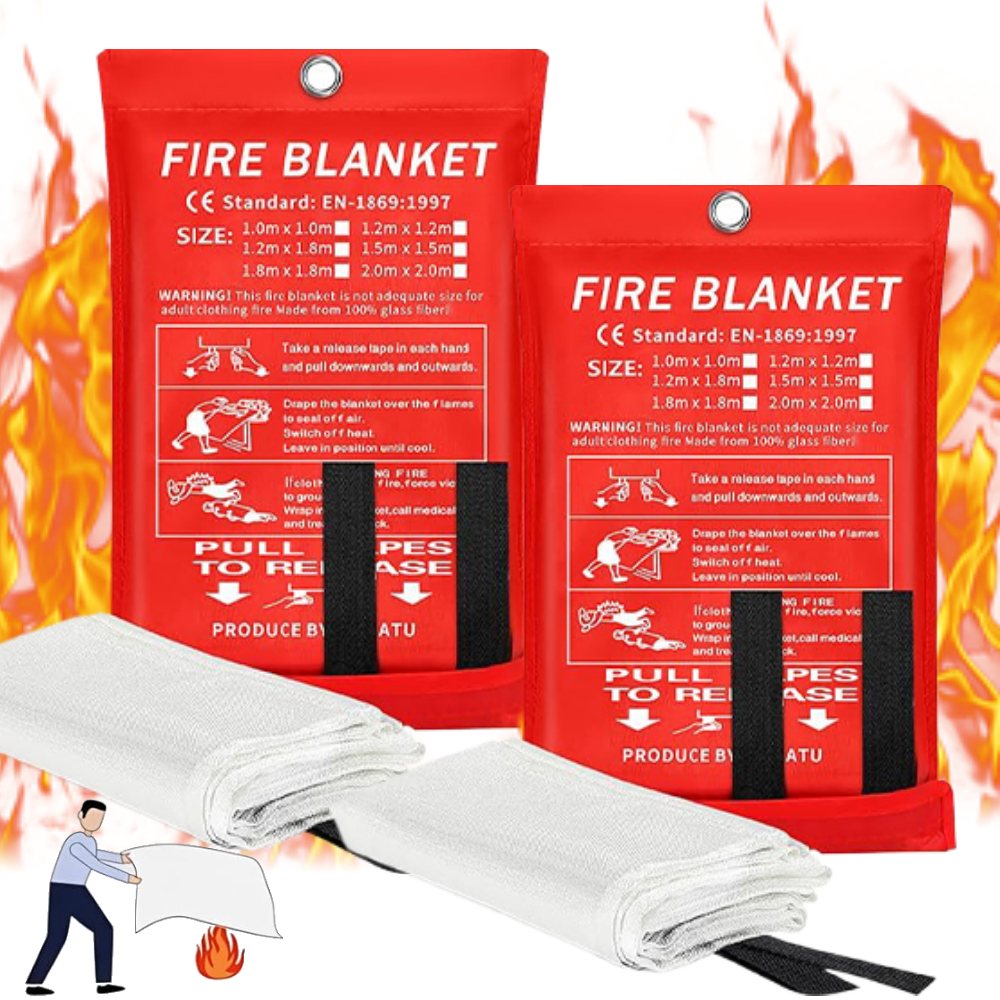 Fire Blanket 1/1.2/2M Easy & Q - Fire Blanket Kitchen incelemesi ve fiyatı