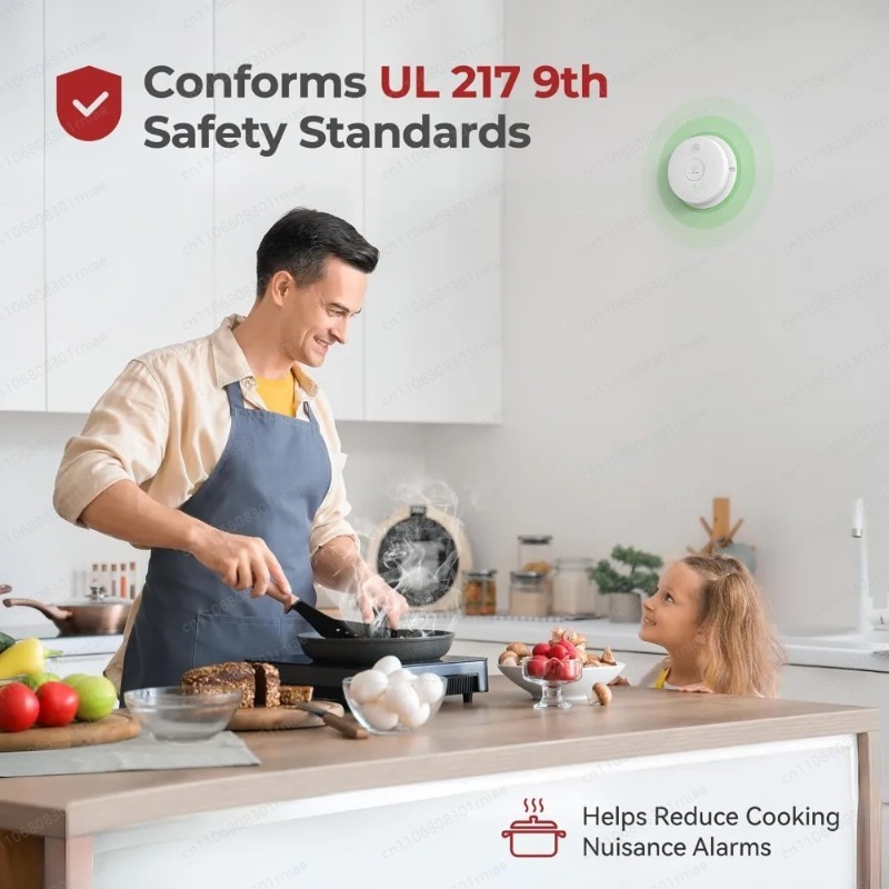 High quality-8pack,Hardwired I - Smoke Detector Interconnected incelemesi ve fiyatı