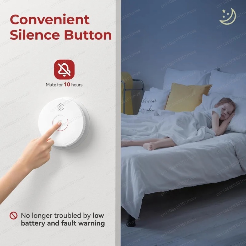 High quality-8pack,Hardwired I - Smoke Detector Interconnected incelemesi ve fiyatı