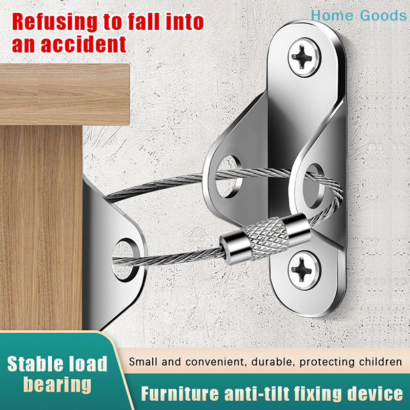 1Set Furniture Anchors Anti Ti - Earthquake Anchor Strap incelemesi ve fiyatı