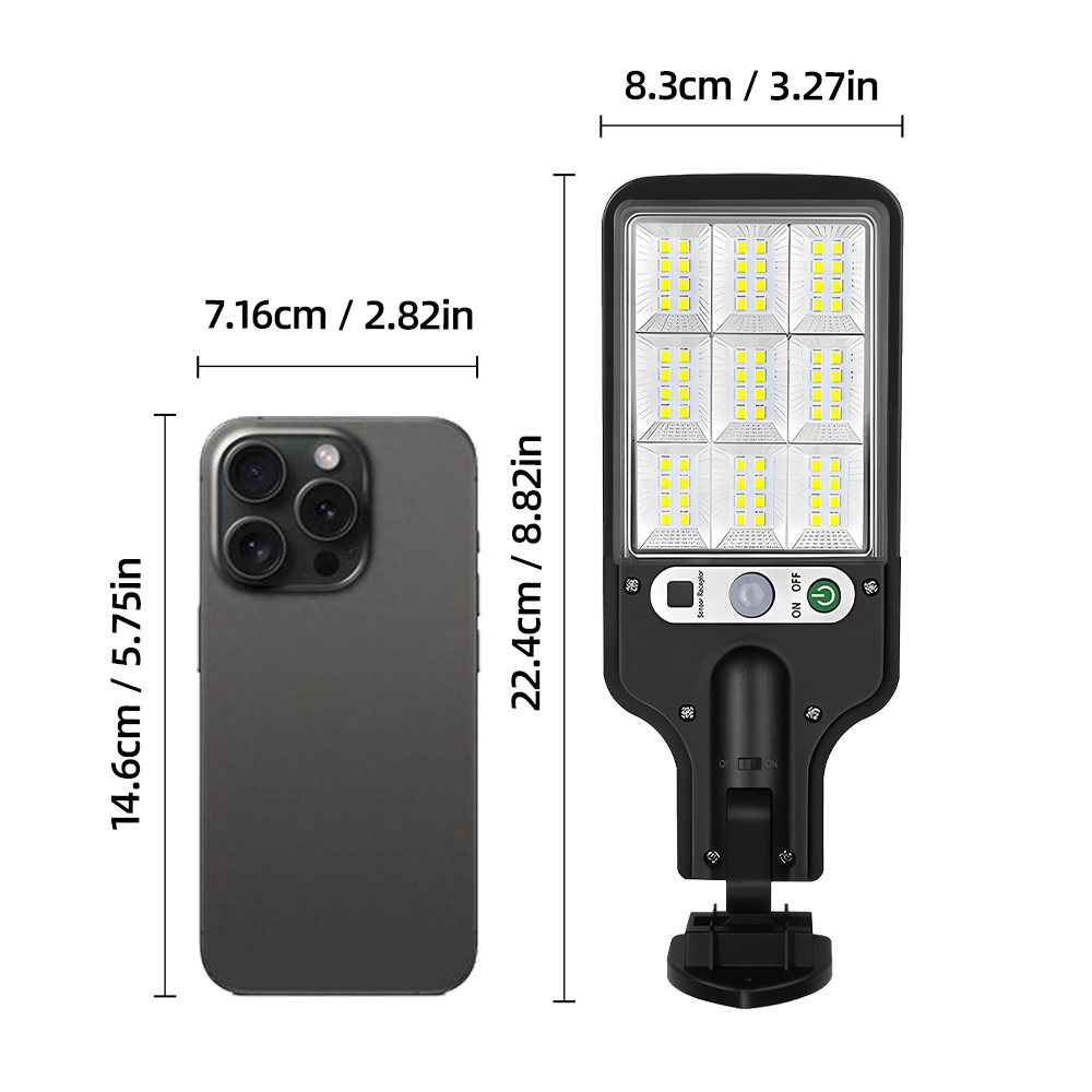 1/8pc Solar Outdoor Floodlight - Power Outage Light incelemesi ve fiyatı