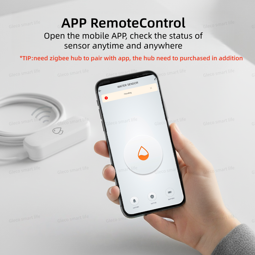 Tuya Zigbee Water Leak Sensor  - Water Alarm Sensor incelemesi ve fiyatı