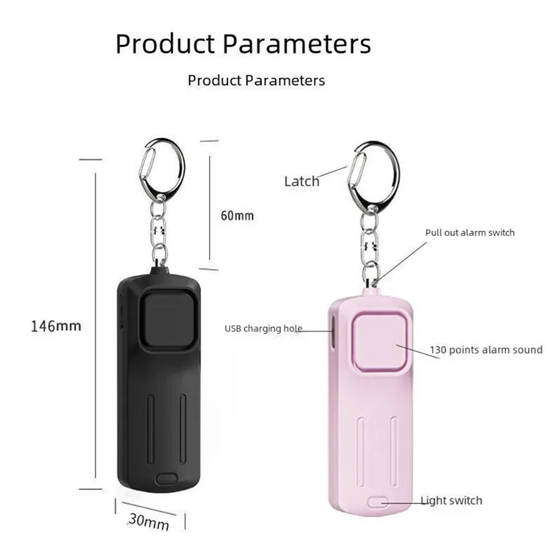 Personal alarm ring, women's p - Personal Alarm Keychain incelemesi ve fiyatı