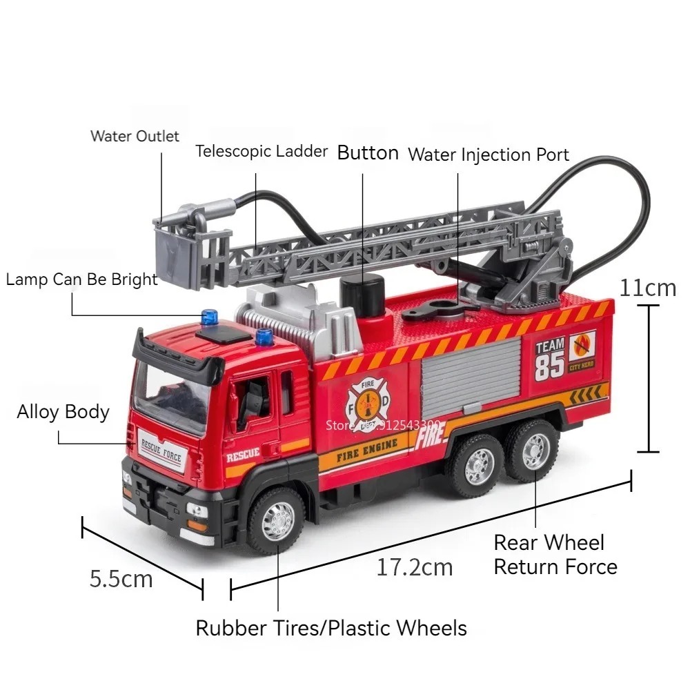 1:32 Scale Water Spray Fire Tr - Fire Escape Ladder incelemesi ve fiyatı